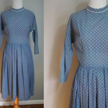 1950's Lanz Dress // Heart Print // Small 