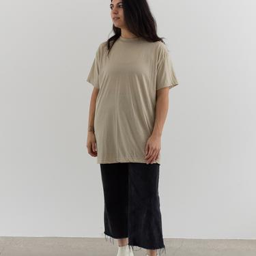 Sand Tee Shirt | Crewneck short sleeve 100% Poly Layer T-Shirt | Made in USA | M | 