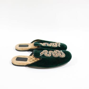 Gucci The Lawrence Princetown Slides, Size 39