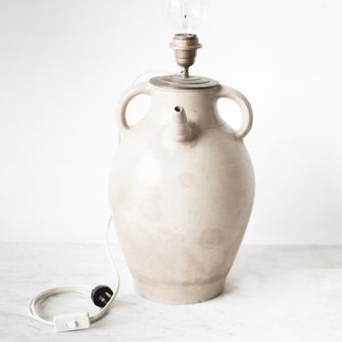 Vintage Stoneware Lamp