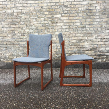 Kurt Ostervig Designed Teak Dining Chairs 