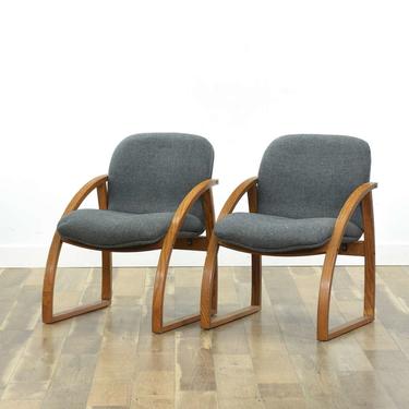 Pair Of Chair World Mid Century Armchairs
