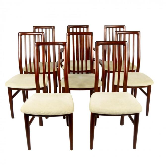 Danish Dining Chairs Set Of 8 From, Dining Chairs Atlanta Ga