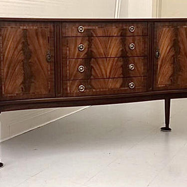 Free and Insured Shipping Within US - Vintage English Style Credenza Cabinet Storage Drawers Dresser 