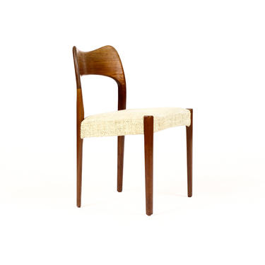 Danish Modern / Mid Century Teak Dining Chairs — Arne Hovmand Olsen – Upholstered – Restoration / Upholstery Included – 14 Chairs Available 
