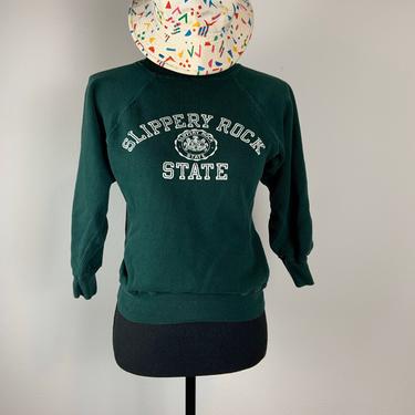 Vintage Crewneck Sweatshirt Slippery Rock State University 