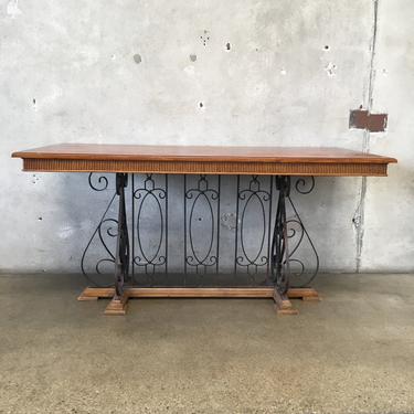 Vintage Library Table / Console