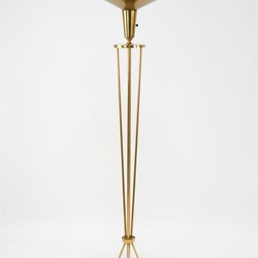 Gerald Thurston Lightolier Floor Lamp/Torchiere