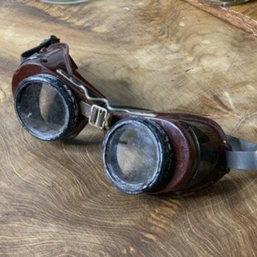 Vintage Goggles, Steampunk Decor, Industrial Decor