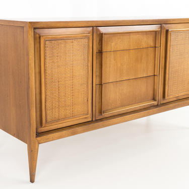 Century Furniture Mid Century Walnut Sideboard Buffet - mcm 