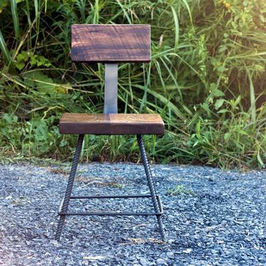 FREE SHIPPING - Coppersmith Reclaimed Wood Industrial Style Bar Stools 