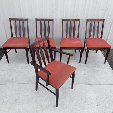 Mid-Century Dining Chairs- Set of Five 