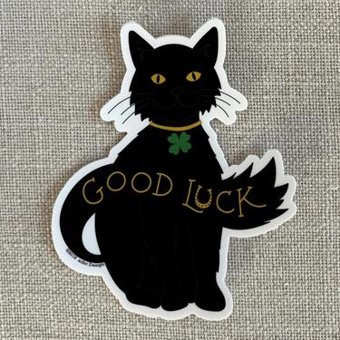 Good Luck Kitty Sticker