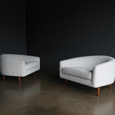 Adrian Pearsall " Cloud " Lounge Chairs for Craft Associates, circa 1955