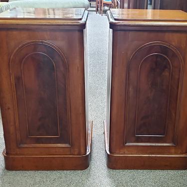 Item #DM764 Pair of Victorian Side Cabinets c.1890s