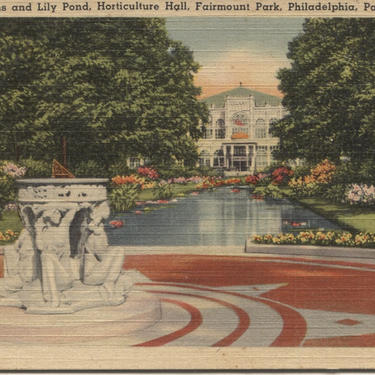 Fairmount Park, Philadelphia, Pennsylvania Vintage Postcard 