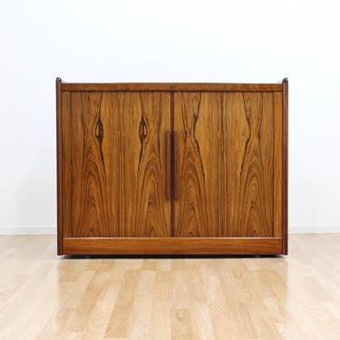 Mid Century Danish Rosewood Cabinet by Durlund 