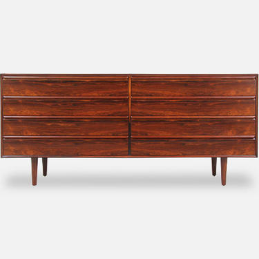 Mid-Century Modern Rosewood 8- Drawer Dresser by Westnofa