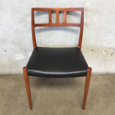 Mid Century Danish Teak Niels Moller Model 79 Chair