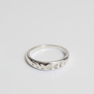 IN STOCK | EVERYDAY MOON PHASE RING | SILVER