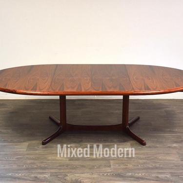Danish Rosewood Dining Table 