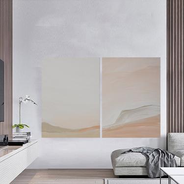 Sale-New Large 24x36, 36x48 Original Canvas Art Painting Abstract Minimalist Modern Contemporary Artwork by ArtbyDinaD by Art