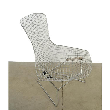 Bertoia Bird Chair Knoll Wire Lounge Chair Mid Century Modern Vintage Chair 