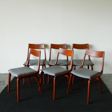 HA-C8352 Six Erik Christiansen Boomerang Chairs