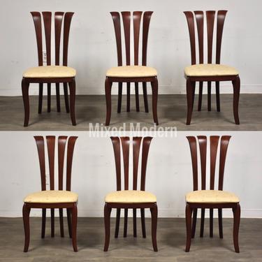 A. Sibau Italian Dining Chairs - Set of 6 