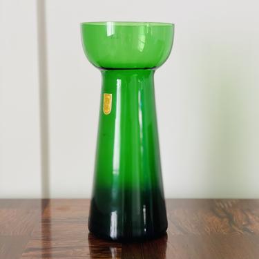 Vintage Glass Bulb Forcer, Emerald