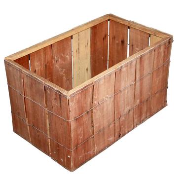 Cedar Seafood Crate Basket