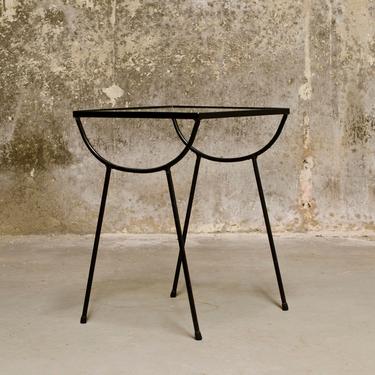 Geroge Nelson Wrought Iron Table for Arbuck 