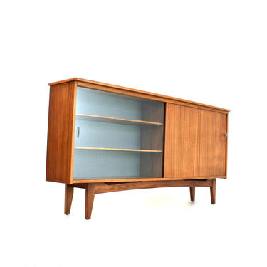 Mid Century Danish Bookcase/Display Cabinet 