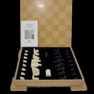 Post-Modern Combination Chess &#038; Checkers Set By Michael Graves