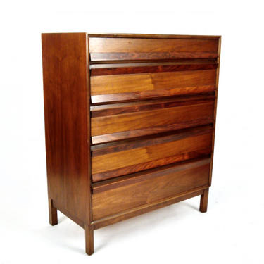 Walnut and Rosewood Chest