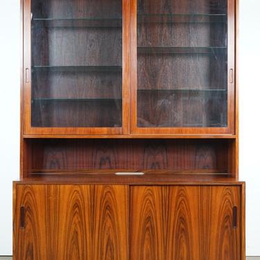 Rosewood Hundevad with Glass Door China cabinet