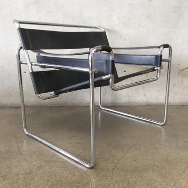 Wassily Black Leather Chair
