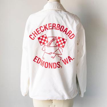 1970s Jacket Nylon Windbreaker Racing S 