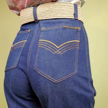 Vintage 70's high rise blue jeans by Live Ins. (26x32 1/2) 