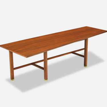 Edward J. Wormley Asymmetrical Coffee Table for Dunbar
