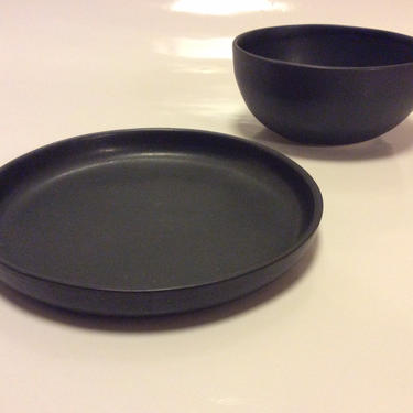 Bennington Potters Benning Potters Small Side Plate by David Gil - MCM Awesome! 