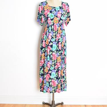 diane von furstenberg dress, vintage 90s dress, dvf dress, 90s babydoll dress, floral print dress, grunge dress, 90s clothing, long babydoll 