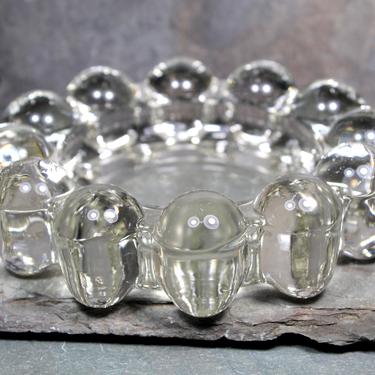 Boopie Bubble Glass Trinket Dish with Mid-Century Style! Gorgeous Clear Glass Fresh from the 1950s! | FREE SHIPPING 