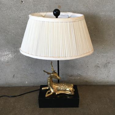 Vintage Chapman Deer Lamp