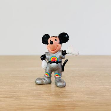 Vintage Disney Toys Mickey Mouse Epcot Tomorrowland Captain EO Rainbow Figure 