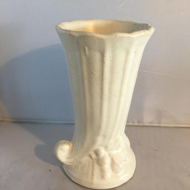 Handsome White Vintage Vase 