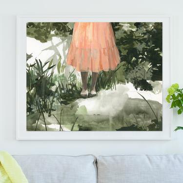 Unknown . extra large wall art . horizontal giclee art print available in all sizes 