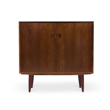 Vintage 1960s Danish Mid-Century Rosewood Bar / Cabinet 