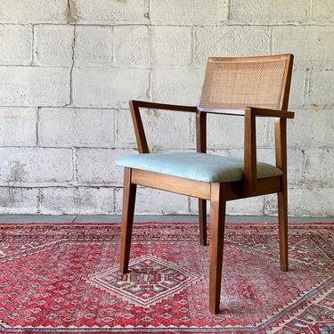 Mid Century MODERN WALNUT Side Chair / ARMCHAIR 