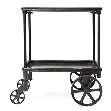 Cast Iron and Steel Serving Cart